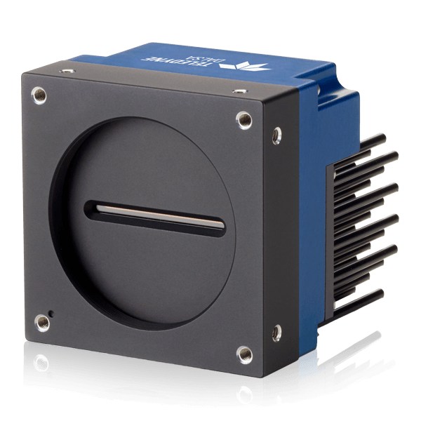 Teledyne DALSA line-scan camera (illustrative product image)
